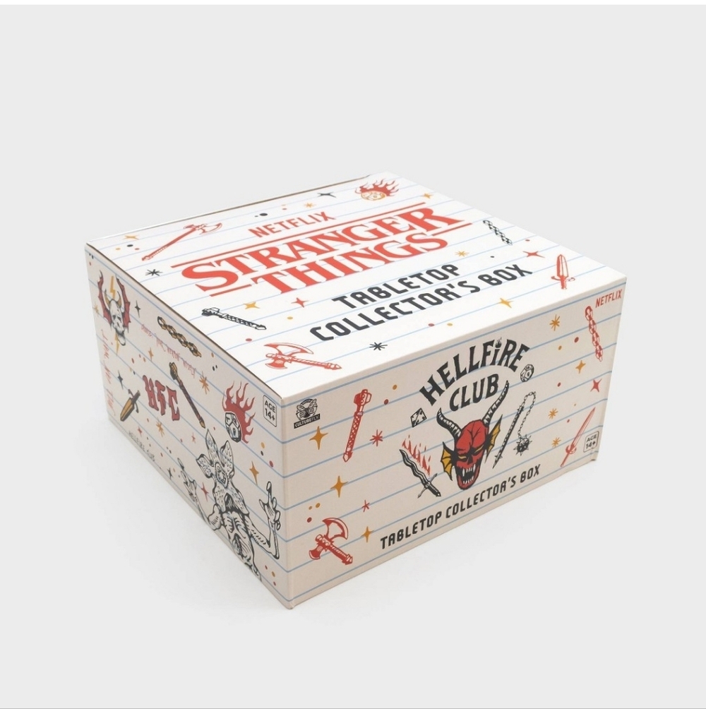 Stranger Things Tabletop Collectors Box NWT
